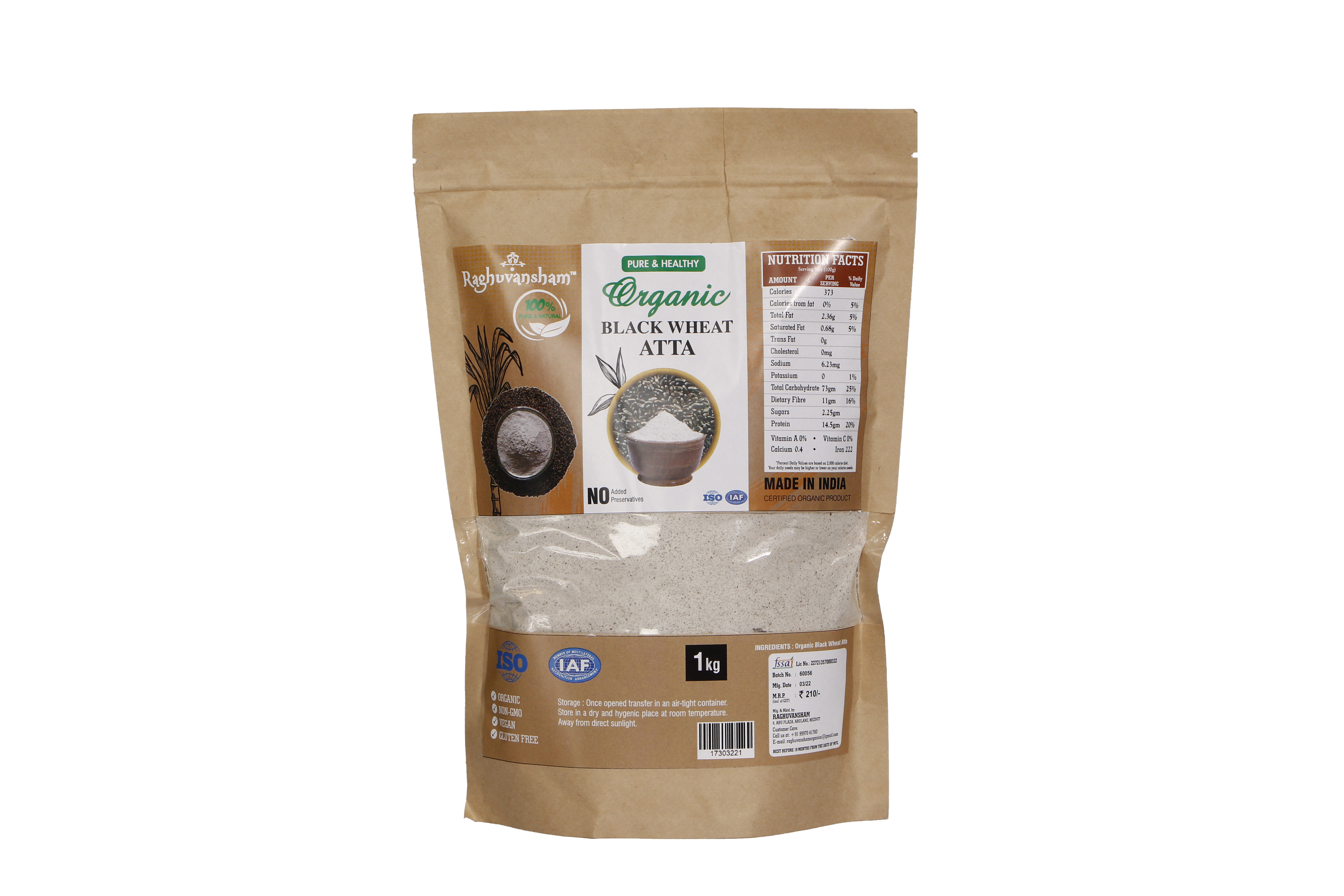 BLACK WHEAT ATTA