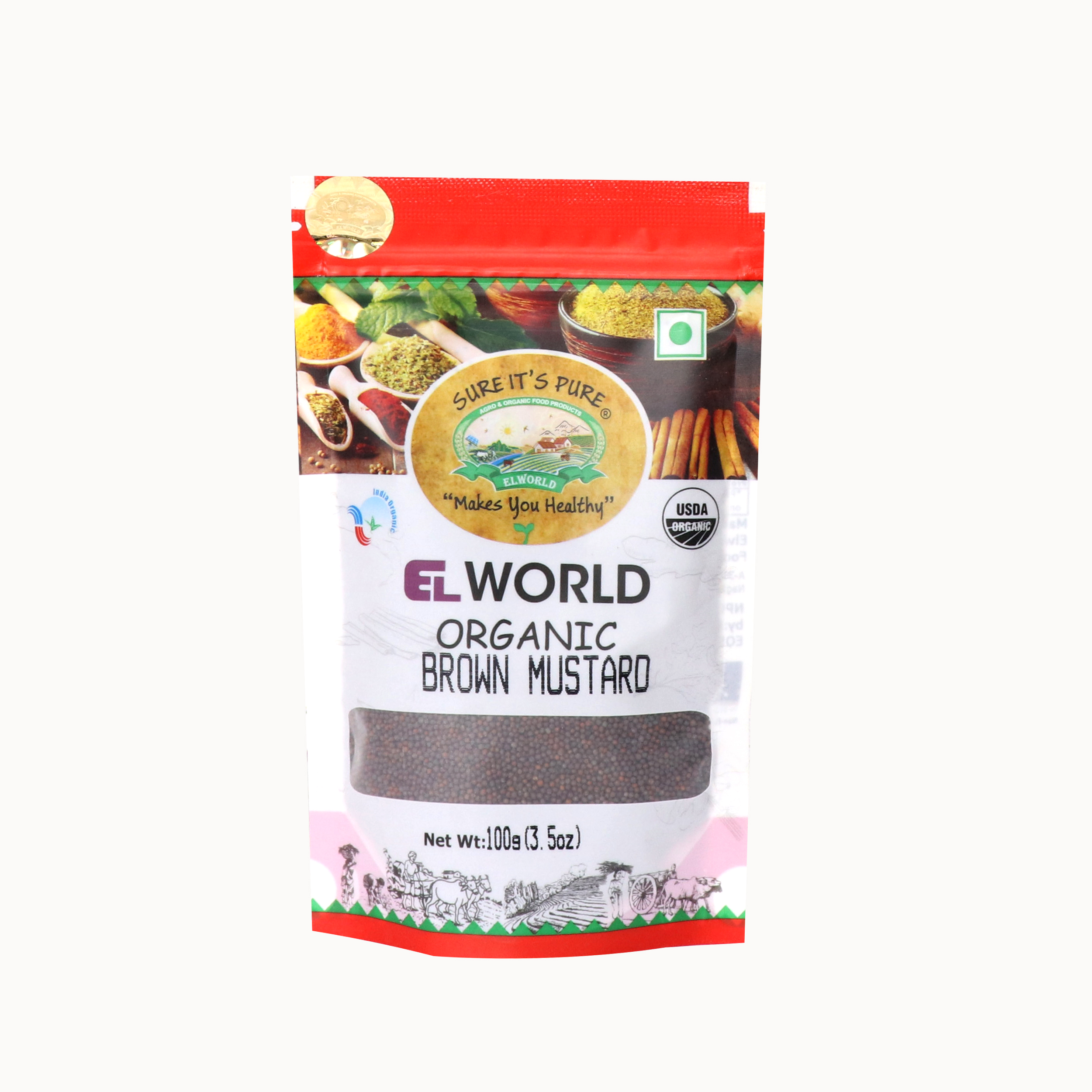 Brown Mustard Organic