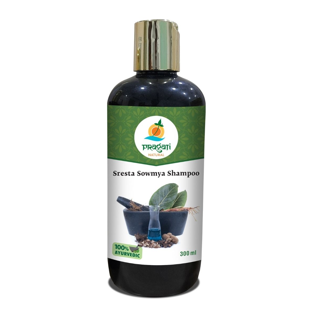 Ayurvedic Sresta Sowmya Shampoo For All Hair Problems – 100ml