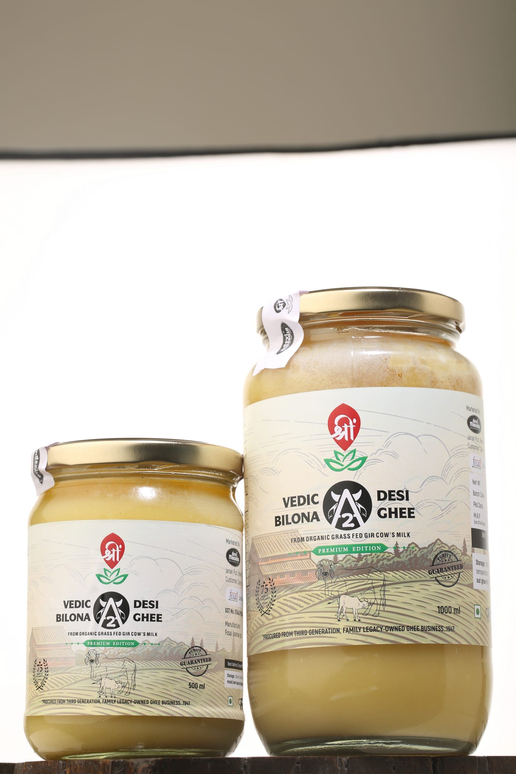 Pure A2 Gir Cow Bilona Desi Ghee