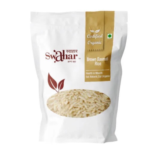 BROWN BASMATI RICE 500 GM