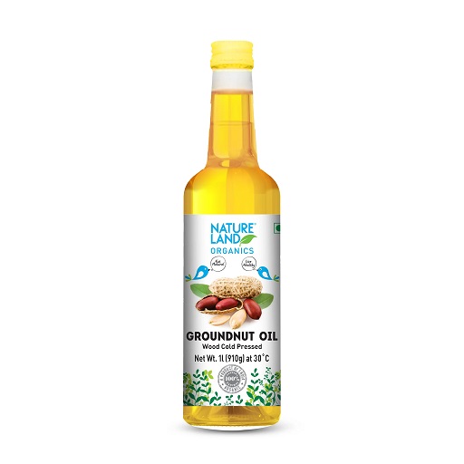 ORGANIC WOOD COLD PRESSED GROUNDNUT OIL