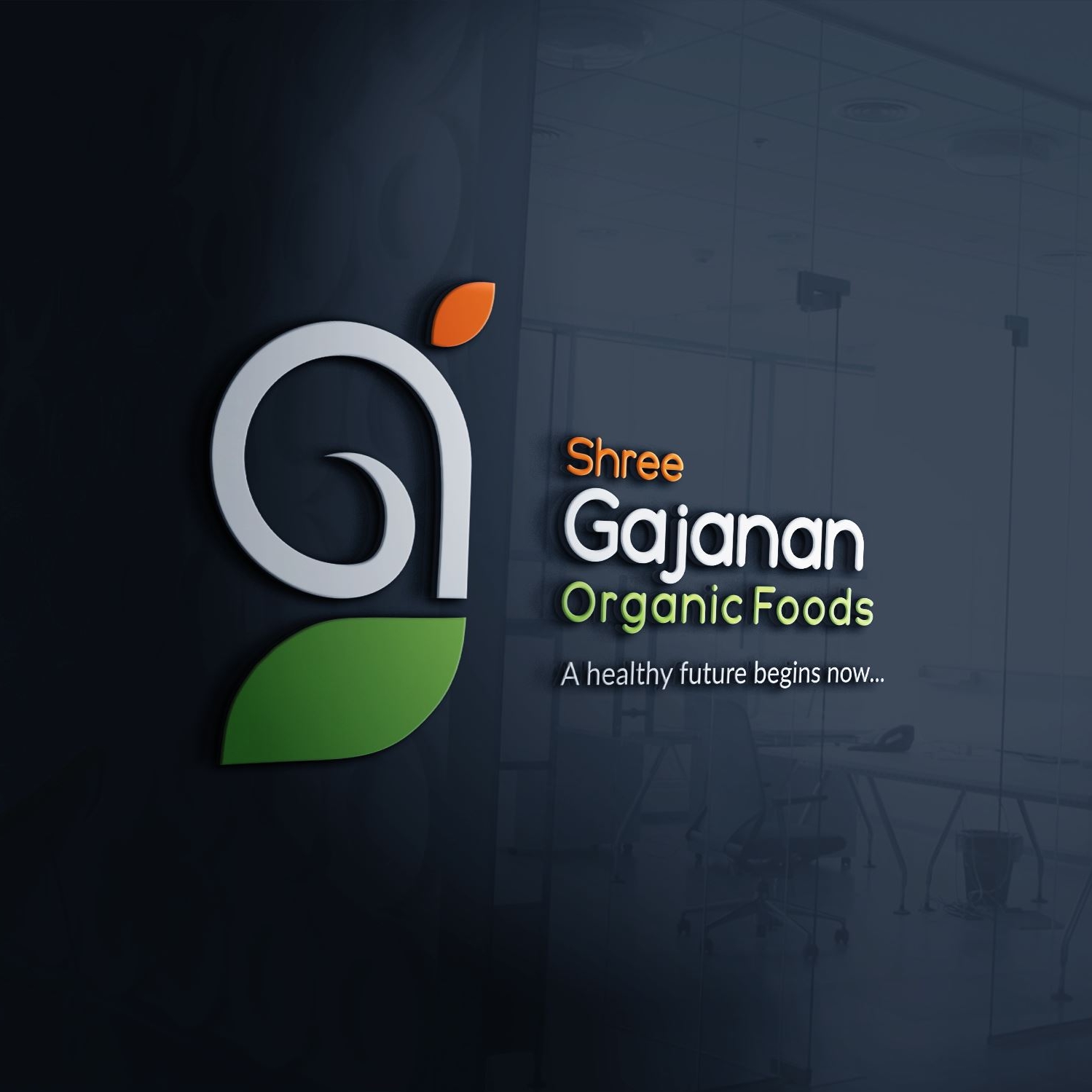 Shree Gajanan Organic foods logo